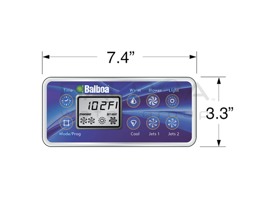 VL801D Deluxe Digital Panel (54108)